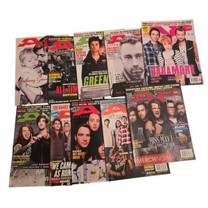 Lot of 10 vintage (2012) Alternative Press magazines *RARE FIND*